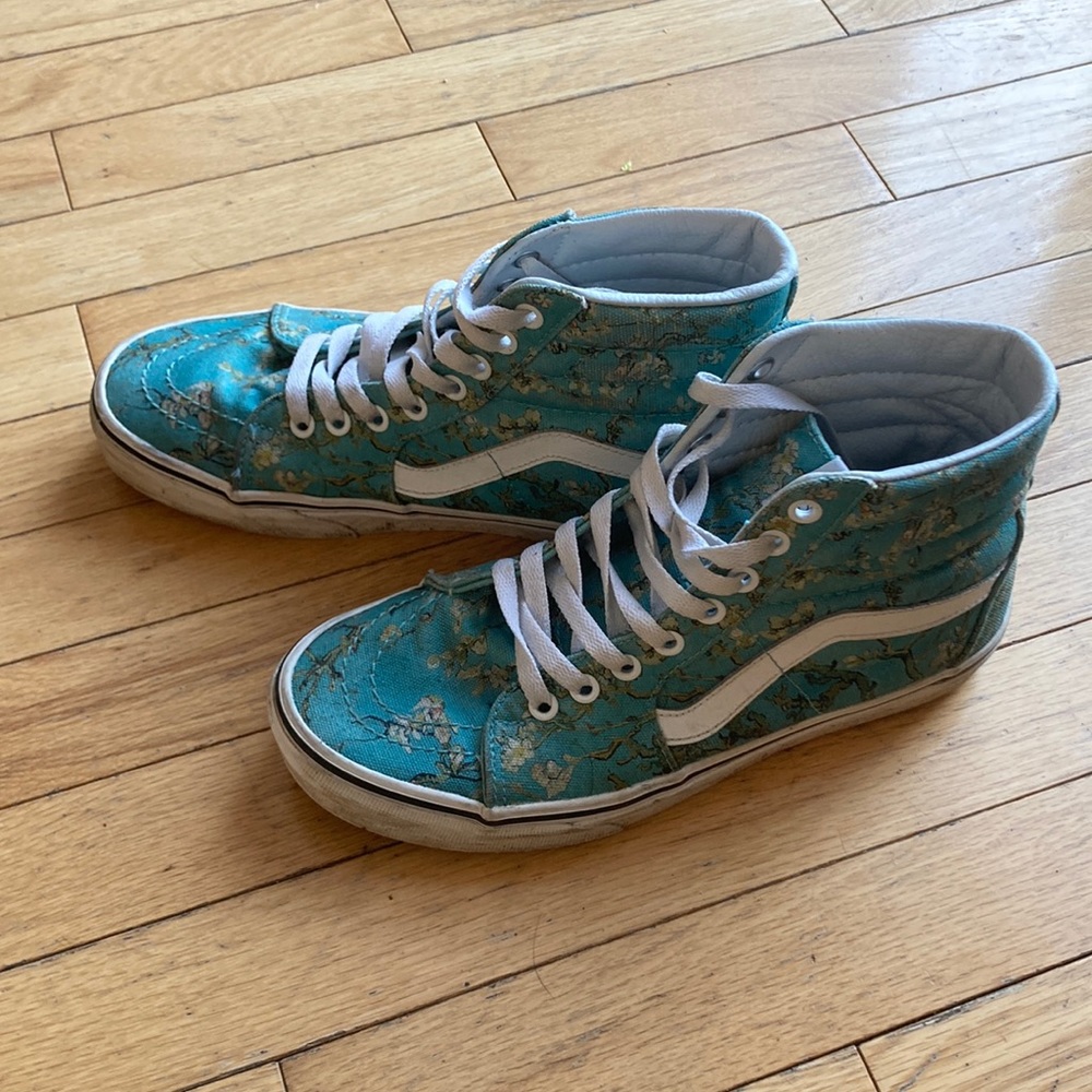 Vans high top Van Gogh edition. Rare.